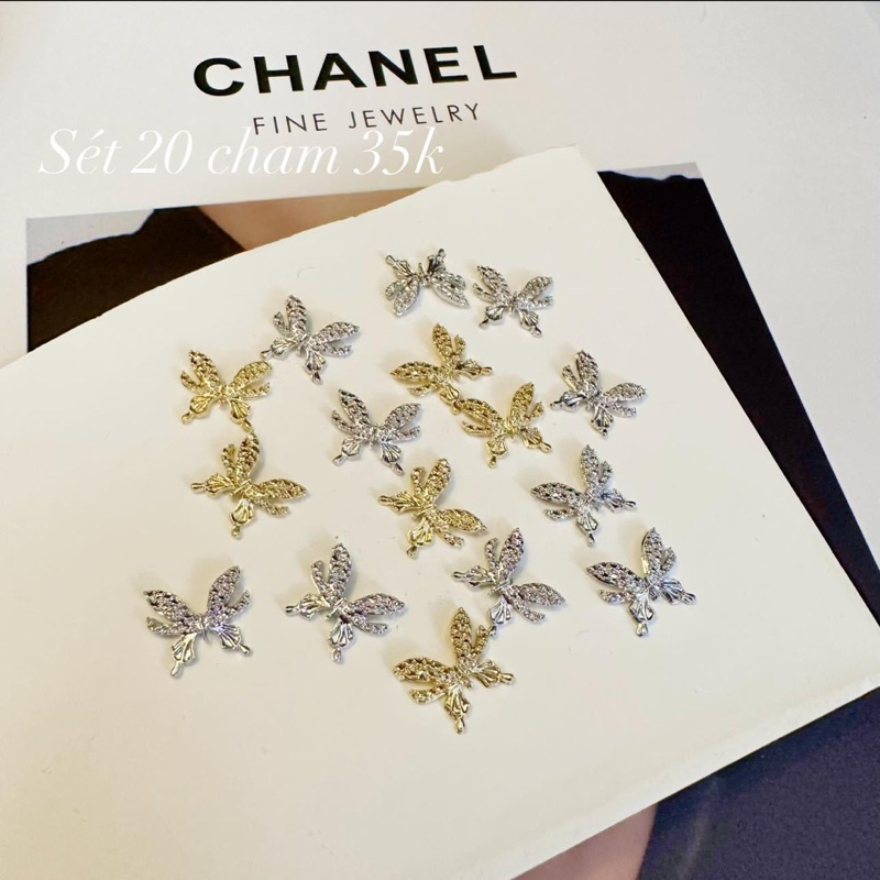 Sét cham phụ kiện đính móng