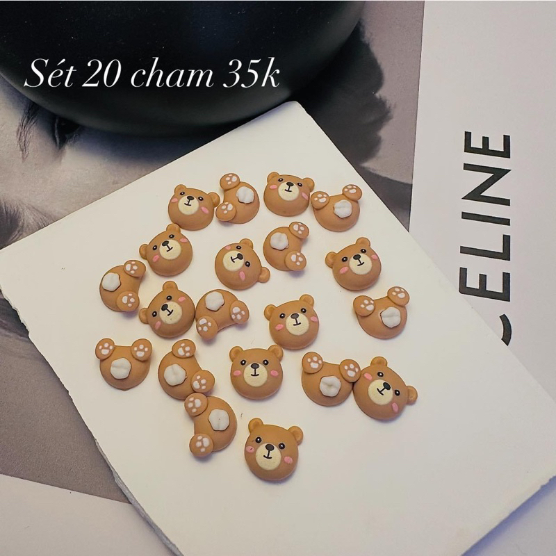 Sét cham phụ kiện đính móng