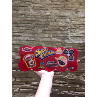 Lốc 10 hủ bánh que chấm choco galletin lốc 150g