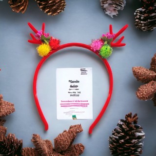 CÀI TÓC NOEL SỪNG TUẦN LỘC MẪU KIM TUYẾN