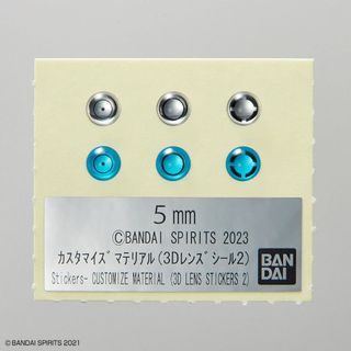Mô hình lắp ráp phụ kiện CUSTOMIZE MATERIAL (3D LENS STICKERS 2)