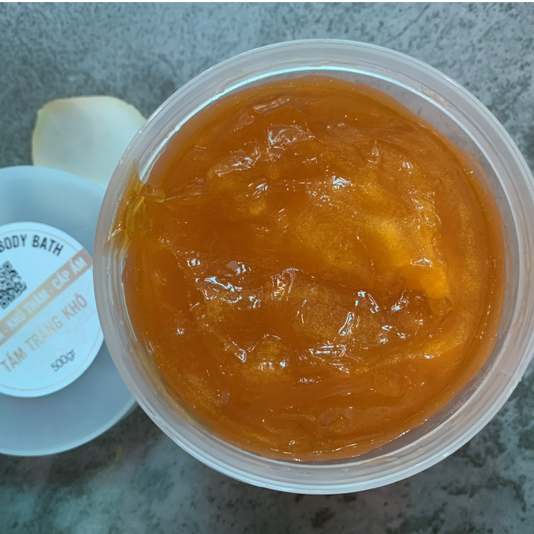 KEM TẮM TRẮNG KHÔ KHỬ THÂM HỦ 500G