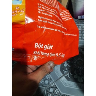 (Combo 3 túi) Bột giặt 5kg
