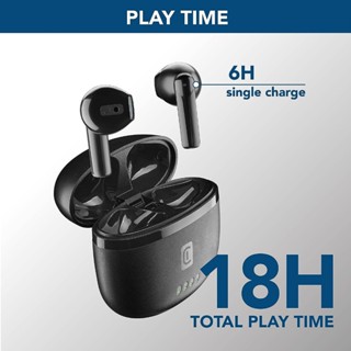 Tai nghe true wirless CELLULARLINE Wizy Made in Italy, bluetooth 5.0, pin 18h, cảm ứng, BH 12 tháng