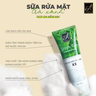 SỮA RỬA MẶT TRÀ XANH X2 A COSMETICS