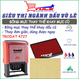 Bông mực thay thế khay mực con dấu Trodat 4927