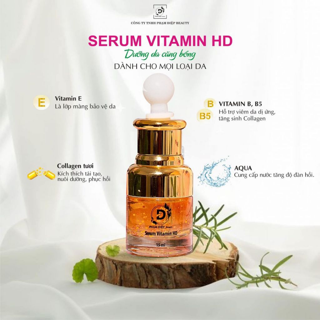 Serum Dưỡng Da Vitamin HD Phạm Điệp 15ml