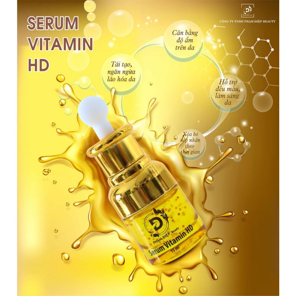 Serum Dưỡng Da Vitamin HD Phạm Điệp 15ml
