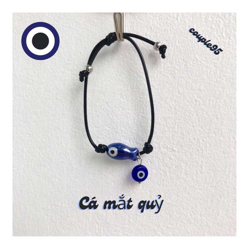 Vòng tay cá mắt quỷ thắt giữa