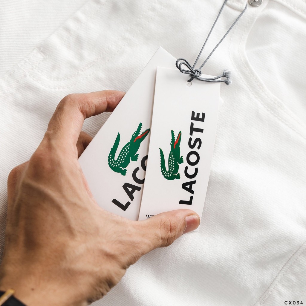 Quần Jean Dài Nam Lcst Trắng, Form Slim-fit, chất vải co giãn nhẹ, ống 15-18cm Hàng VNXK - CX034