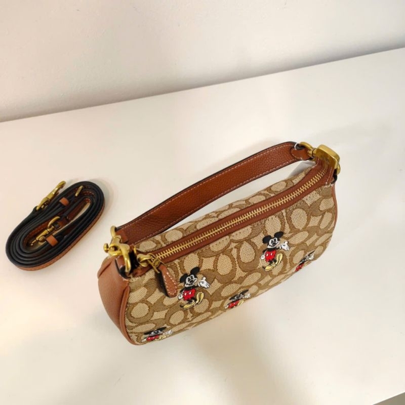 Túi Disney X Coach Teri Shoulder Bag With Mickey Mouse