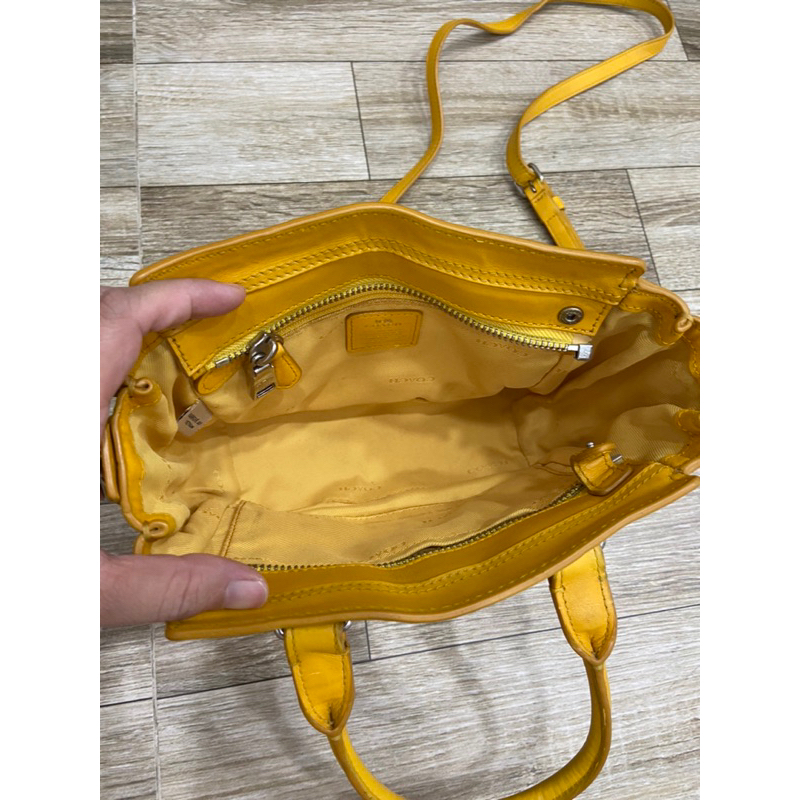 Túi si hiệu Coach Swagger mini