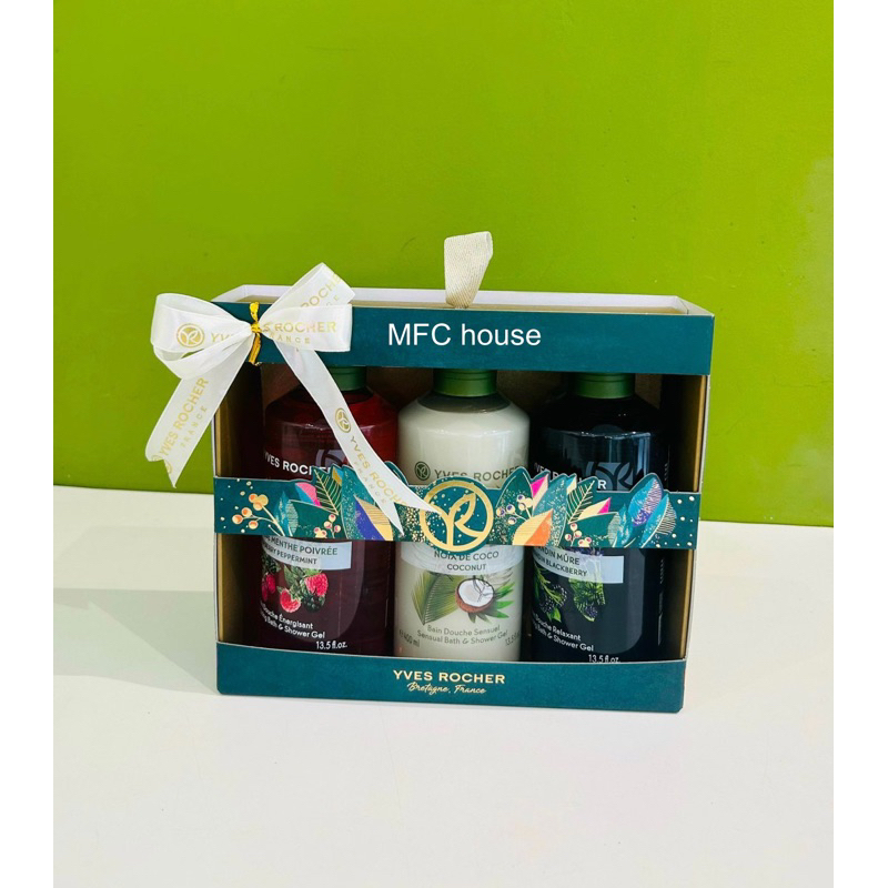Set quà tặng 3 chai sữa tắm Yves Rocher 400ml  - MFC house