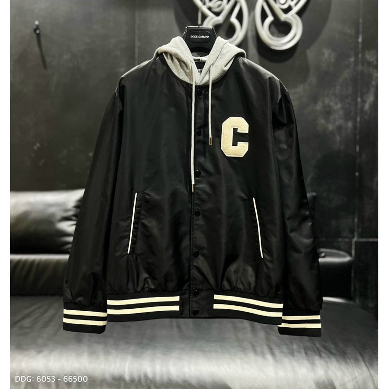 khoác gió phối mũ nỉ CELINE