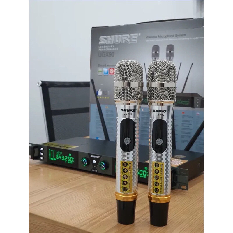 Micro karaoke không dây Shure UGX-90 Mẫu 2024