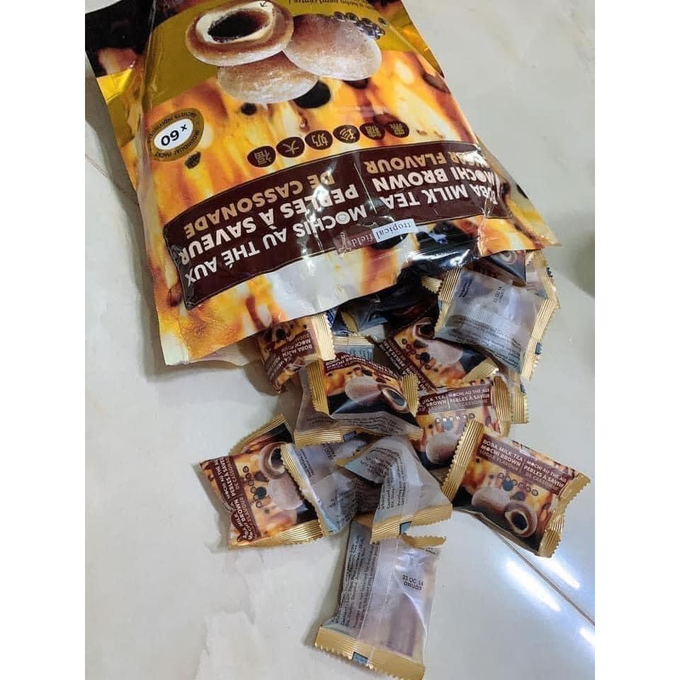 Bánh Mochi Brown Sugar Boba Milk Tea 900g Của Mỹ