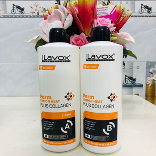 Kem uốn nóng Lavox Collagen Perm Lotion Heart