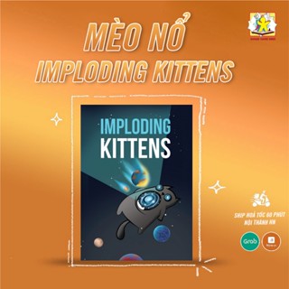  Trò chơi Board Game Mèo Nổ Bản Mở Rộng #3 Imploding Kittens 
