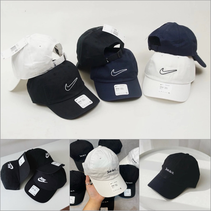 Nón/Mũ NIKE Heritage86 Adjustable Black AJ3651-010 * Nón Nike Chính Hãng Nhập Khẩu Full Tem Tag