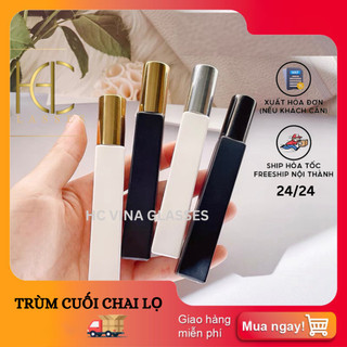  Chai chiết nước hoa 10ml CAO VUÔNG DÀY sơn màu tĩnh điện