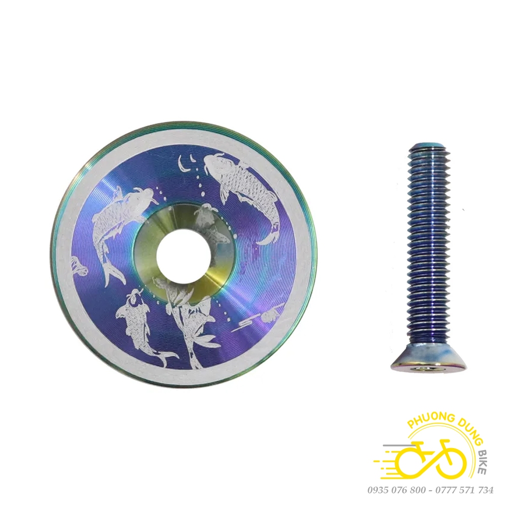 Nắp đậy nhôm pô tăng xe đạp PRO S-WORKS ENVE ZIPP KOCEVLO RITCHEY