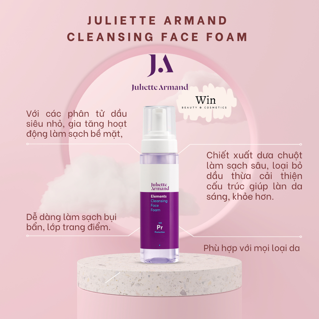 [Hàng công ty] Sữa rửa mặt Juliette Armand Cleansing Face Foam