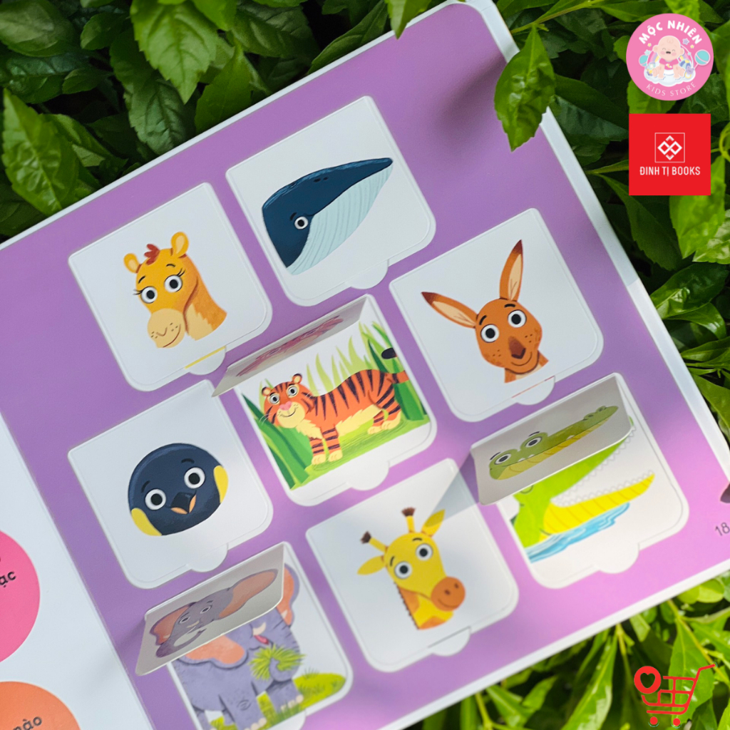 Sách Tương Tác Lật Mở Khám Phá - Lift The Flap  - Đinh Tị Books