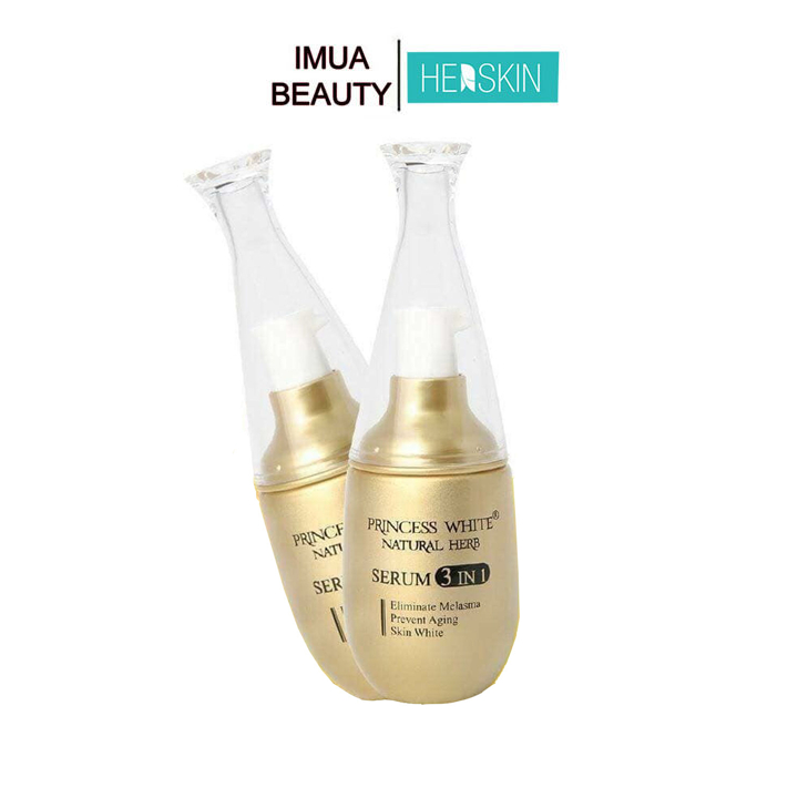 Serum 3 in 1 Princess White HerSkin40ml Dưỡng Da Căng Bóng Sáng Mịn