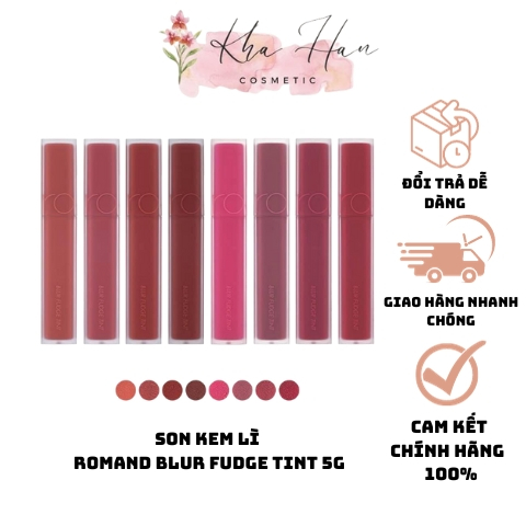 Son Kem Lì Romand Blur Fudge Tint 5g