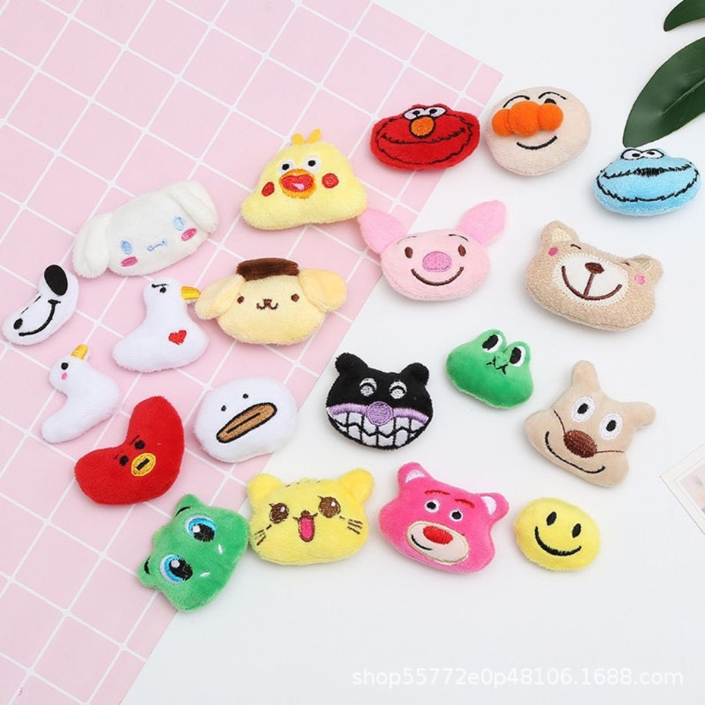 Set 10 Gấu Bông Sử Dụng Cho Máy Gắp Thú - Trang Trí Sản Phẩm Handmade