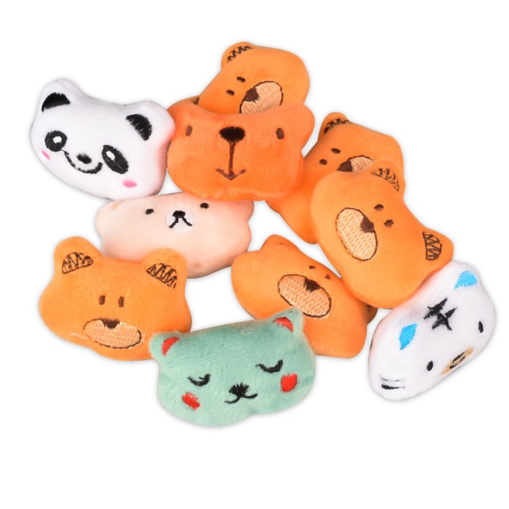 Set 10 Gấu Bông Sử Dụng Cho Máy Gắp Thú - Trang Trí Sản Phẩm Handmade