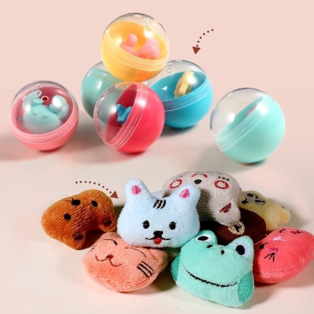 Set 10 Gấu Bông Sử Dụng Cho Máy Gắp Thú - Trang Trí Sản Phẩm Handmade