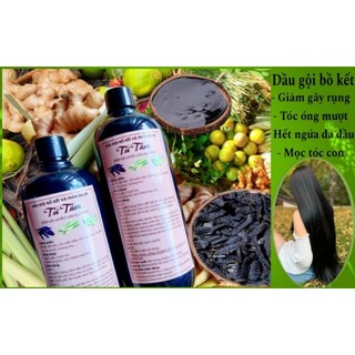 Dầu gội bồ kết sạch gàu, hết rụng tóc, nấm, ngứa da đầu, chai 500ML