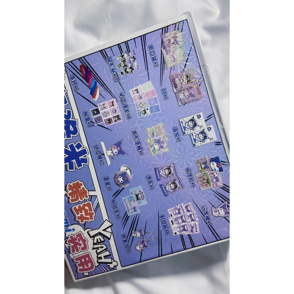 Kuromi | Hộp quà vuông đặc biệt 16 món / Sanrio Cinnamorol Pochacco