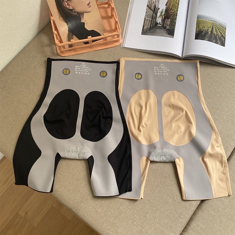 Quần định hình không viền nâng mông nịt bụng, đầm mặc trong váy ôm sát body định hình eo thon, quần đúc nịt bụng Loga