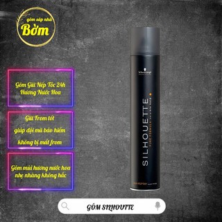 Gôm xịt tóc silhouette giữ nếp siêu cứng giá rẻ