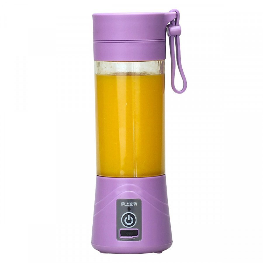 Máy Xay Sinh Tố Sạc Điện Cầm Tay 6 Lưỡi YE-02, Máy Xay Hoa Quả Mini Đa Năng