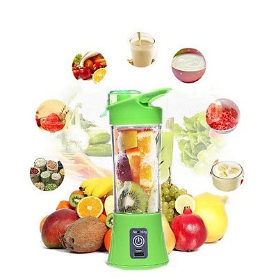 Máy Xay Sinh Tố Sạc Điện Cầm Tay 6 Lưỡi YE-02, Máy Xay Hoa Quả Mini Đa Năng