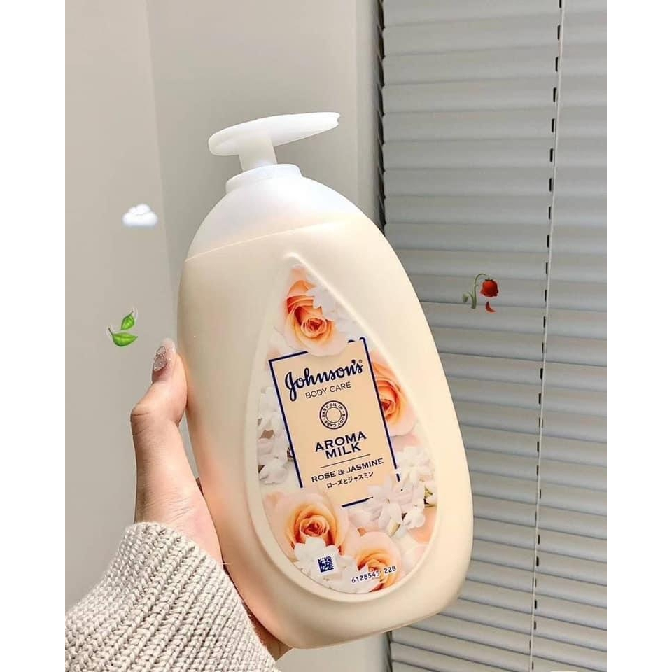 Mangtaybaby -  SỮA DƯỠNG THỂ JOHNSON AROMA MILK NỘI ĐỊA NHẬT