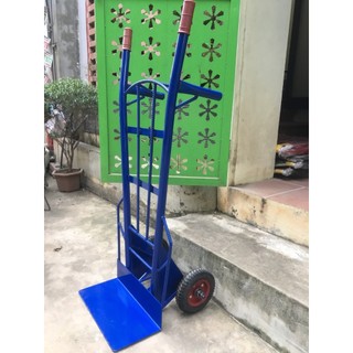 Xe Đẩy hàng 2 bánh nan xanh(đỏ) tải 300 kg