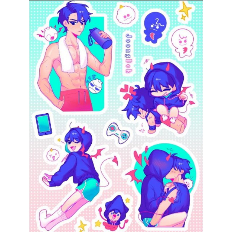 Hình dán Sticker sheet A5 ORV  - Yoo Joonghyuk/ Kim Dokja