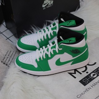 Giày n.i.k.e air jordan 1 mid "lucky greeen" - code: dq8426-301