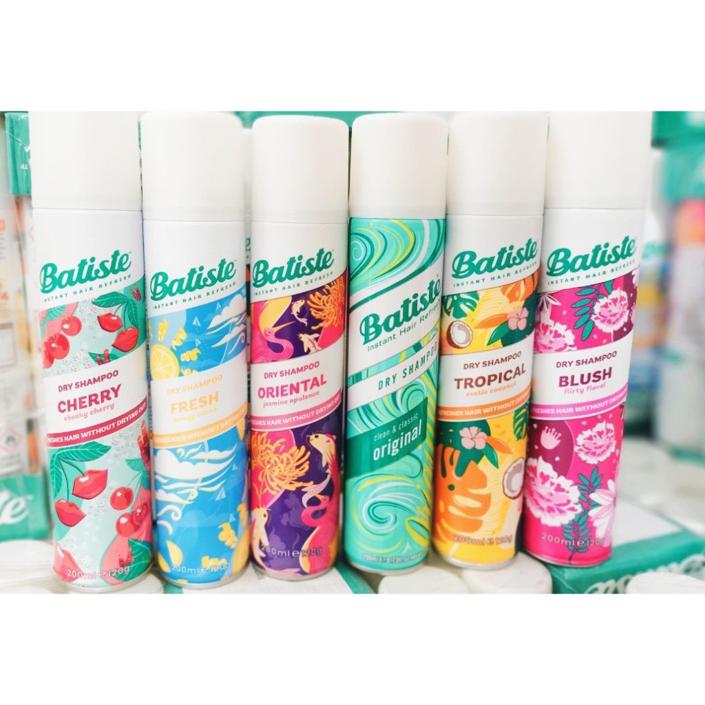 Dầu gội khô batiste 200ml