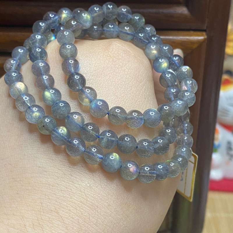 Sa.le vòng Labradorite cuốn tay
