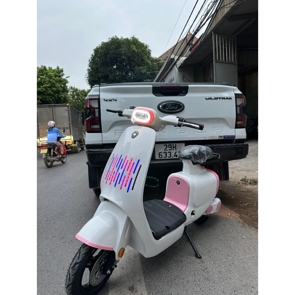 Xe điện VC Plus, Xe đạp điện Hotgirl VC, Phiên bản nâng cấp 2023, Xi nhan, phanh đĩa, BH 12 tháng