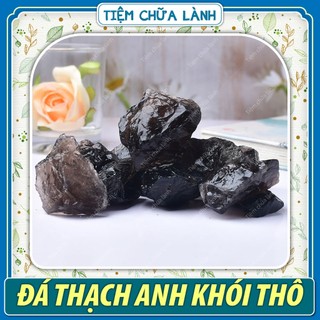 Đá thanh tẩy t.anh khói đen thô , đá phong thủy giúp thanh tẩy năng lượng xấu, mang lại tài lộc & bình an
