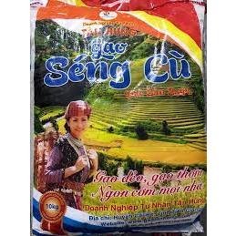 Túi 10kg gạo Séng cù Tân Hưng Gạo Dẻo,Thơm. Cơm ngọt, bùi, đậm vị gạo