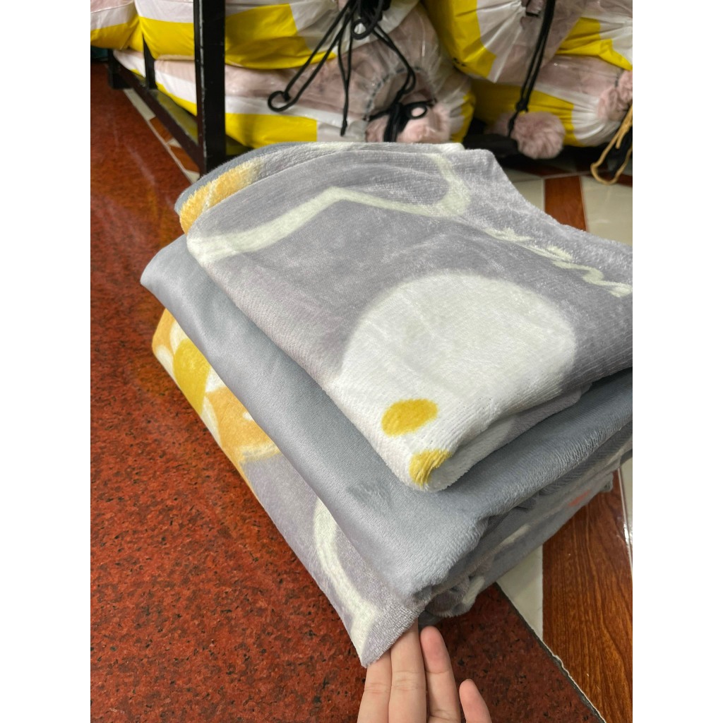 Bộ Chăn Ga Gối 4 Món Nỉ Mịn Họa Tiết Hoa Vintage Đón Thu Đông. Hàng Nhập Khẩu