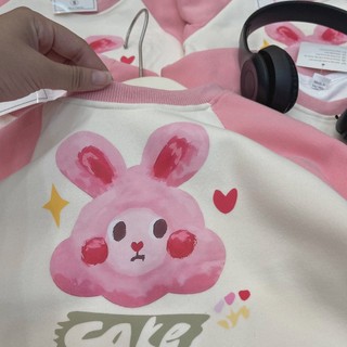L2BỘ THỎ HỒNG 2 DA CHO BÉ