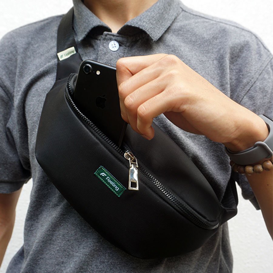 Túi đeo chéo thời trang, chất liệu Polyester Oxford chống nước cao cấp